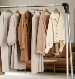 Foldable Drying Rack with Portable Structure for Indoor and Outdoor Use - Image 2