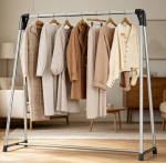 Foldable Drying Rack with Portable Structure for Indoor and Outdoor Use